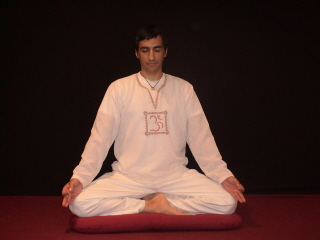 Meditation Posture with Gyan Mudra